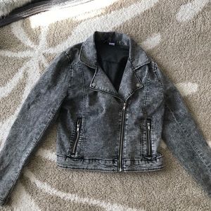 Grey denim jacket
